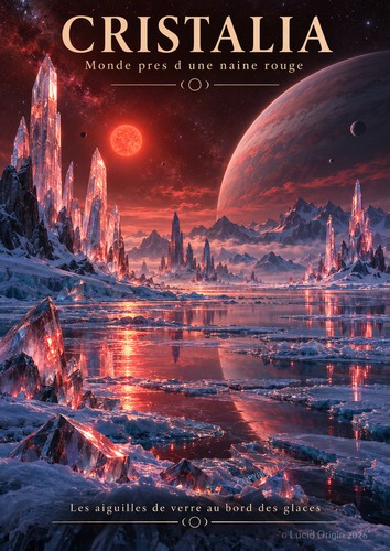 Exoplanet cristalia fiktiv - cristalia,