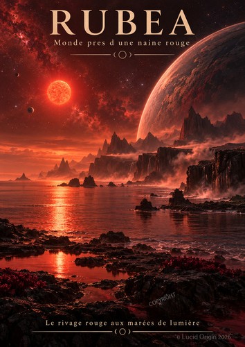 Exoplanet rubea fiktiv - rubea,