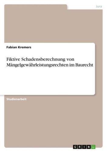 Fiktive schadensberechnung von - fiktive,