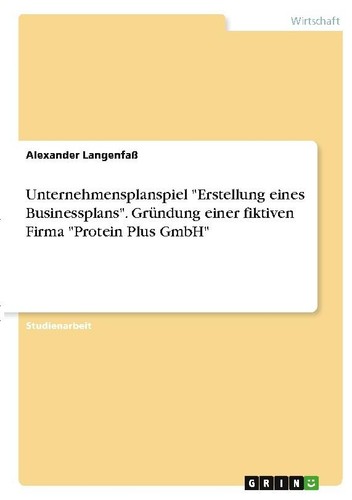 Unternehmensplanspiel