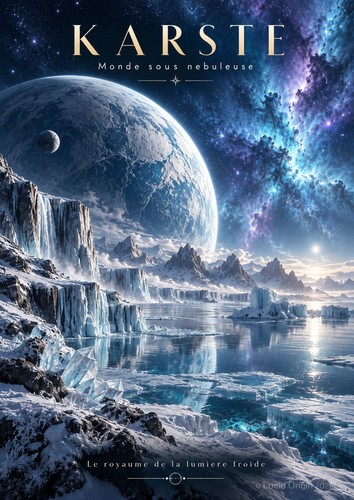 Exoplanet karste fiktiv eis - a4,