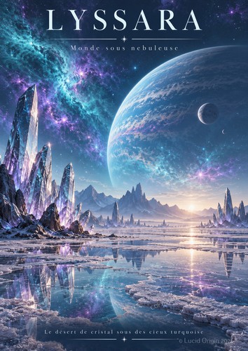 Exoplanet lyssara fiktiv - lyssara,